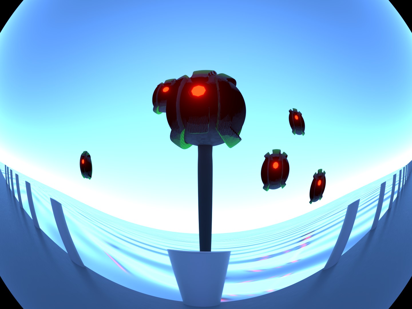 AI out searching for water so that they can drink up